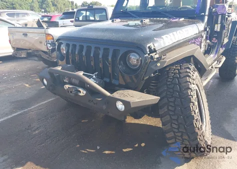 2018 Jeep Wrangler Unlimited Sport S 4X4 from USA, damaged, VIN 1C4HJXDG6JW134137